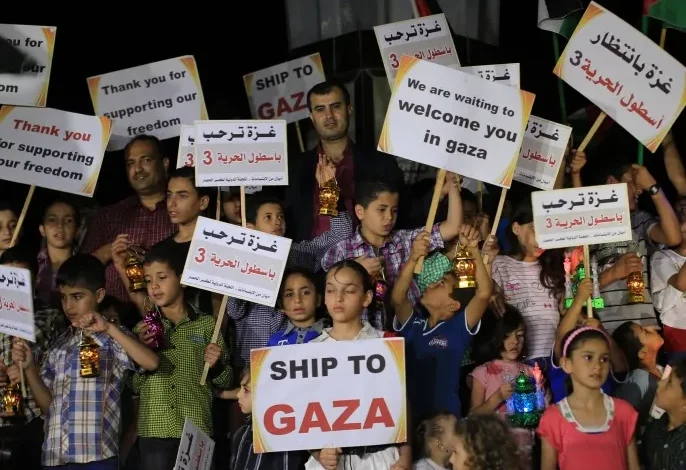 غزة تتأهب لاستقبال "أسطول الحرية 3"